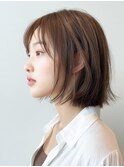 20代30代40代ナチュラル大人切りっぱなしスタイル
