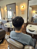 アンカー(ANCHOR)&nbsp;MEN’S HAIR/波巻きツイストスパイラル/リバースセンターパート