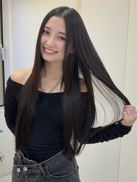 アイユー(ii+U) 髪質改善ストレート×カラー×トリートメント