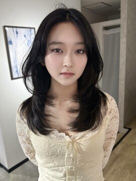 エトワ 中央店(etoi) 大分ハッシュカット韓国レイヤーカットミディアムレイヤーかるめ