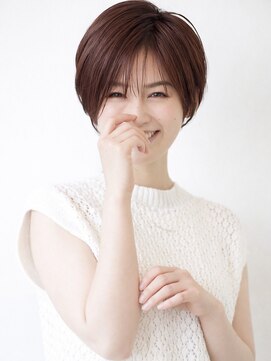 メイキー 本厚木(MA-IKI) ショート白髪染めオージュアトリートメント小顔/メイキー本厚木