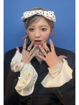 ロテサカエ(Lote.Sakae)&nbsp;着物ヘア/大人ガーリー/デザインカラー/似合わせカット/名古屋