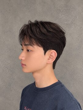 テールバイルシエル(TERRE by Le ciel) 韓国ダウンパーマ毛流れヘア