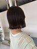 【miyabi限定】リタッチカラー（3センチまで）&前髪カット&マーブ♪