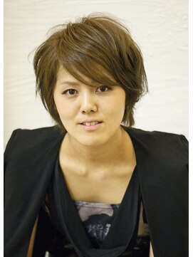 ヘアーズ ギュゼルバヤン(hair’s Guzel Bayan) ふんわり柔らかショート　前髪/イメチェン