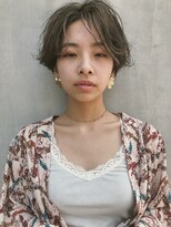 【大人可愛いエアリーショート】似合わせカット＊佐野　雄基