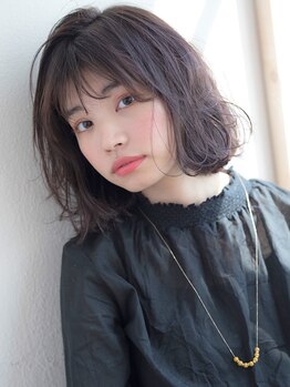 ヘアーサロン レイ(hair salon RAY)の写真/モチが良く人気の【クリープパーマ】で旬の愛されStyleに♪くるんっと弾ける毛先で遊び心もプラス★