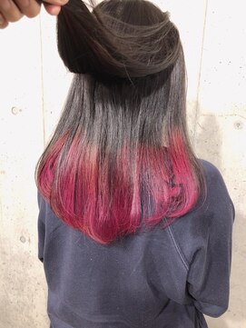 サロンドミルク 原宿(salon de MiLK) インナーピンクレッド