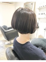 ヘアー アトリエ エゴン(hair atelier EGON)&nbsp;大人女子のナチュラルショートボブ