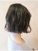 【morio鶴瀬】切りっぱなし前下がりボブ