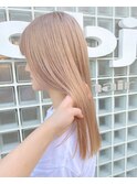 韓国スタイル ハイトーン ブロンド