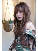 オースティン 門前仲町(AUSTIN)&nbsp;前髪かき上げイメチェンイヤリングカラーラベンダーカラーくびれ