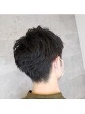 ナチュラル短髪ヘアー