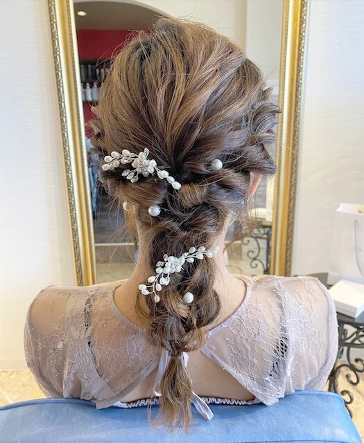 【結婚式、二次会、パーティー】ヘアセット￥4400
