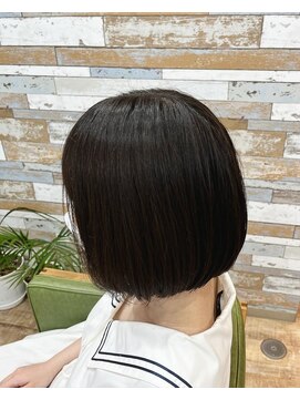 ハウオリ ヘアーワークス(Hauoli hair works) 艶々ボブ