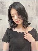 ミディアムパーマ