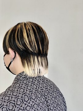 ヘアアンドメイク アール(hair＆make R) コントラストウルフ