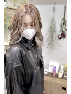 ディア(.eer) 心斎橋/南船場ディア*大人かわいいハイトーン&ハイライトカラー