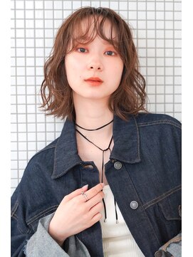 アンアミ シブヤ(Un ami shibuya) 【Unami】無造作お洒落なボブパーマ