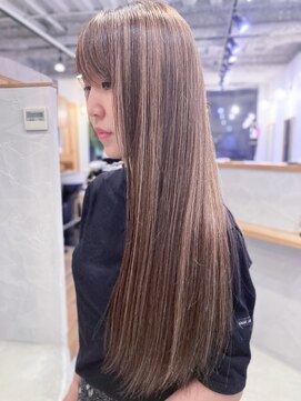 シルエット(silhouette) ハイライト/ベージュ/ロング