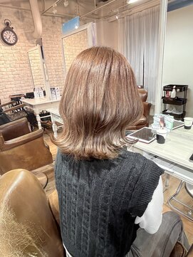 アフィナー 上大岡(Afinar) ブリーチなしWカラー