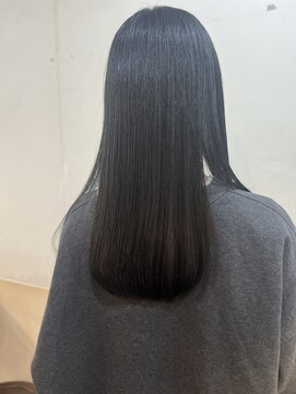 ヒカリス 中崎店(HIKARIS) ダークブラウン◇ロングボブ◇姫カット◇