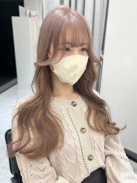 ランテルディ 渋谷(LANTERDIT) 透明感　ミルクティーカラー　艶カラー　10代20代30代