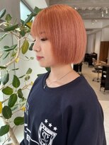 ガリカ 大名(Gallica)&nbsp;<森千晶>暖色系カラー x ぱっつんボブ