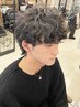 メンズカット+特殊パーマ[スパイラル/ツイスト/ツイストスパイラル]
