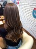 白髪ぼかしハイライトカラー&頭浸浴スパ30分　￥19140→16200