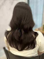 アリュウル 表参道 青山(Allure)&nbsp;大人可愛い艶カラー＊ココアブラウン/レイヤーカット/くびれヘア