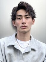 《aRietta大森》爽やかコンマバング×ニュアンスパーマ