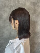 ブランカヘアー 刈谷(BLANCA HAIR)&nbsp;暗髪×ぱつボブ