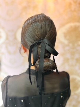 レヴェヘア rever hair 結婚式アレンジ