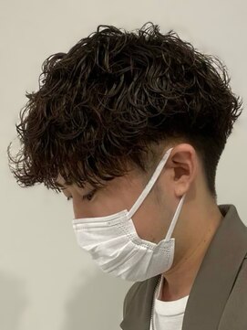 ザコーストバイネオリーブ 辻堂店(The coast by neolive) 波巻きスパイラルパーマメンズツーブロック辻堂