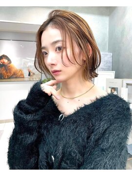 ヴェイン 渋谷(vain) レイヤーボブ フリンジバング