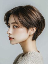 シカタ シーカ 鎌倉(CICATA/ShIKA.)&nbsp;小顔ショート＃ショート＃ボブ＃３０代＃４０代