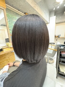 キーロ センター南(kiiro) 縮毛矯正ボブ