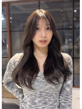 コフィー バイ メルト 吉祥寺(cofy by melt) 【中澤彩乃】レイヤーカット顔周り韓国グレージュ吉祥寺前髪