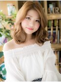 外国人風ハイトーンカラーエアリーミディh4北浦和20代30代40代