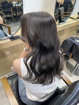 ニコフクオカヘアーメイク(NIKO Fukuoka Hair Make) 福岡天神/赤み消しカラー/オリーブカラー/グレージュ/20代30代
