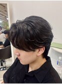 メンズ毛流れパーマ