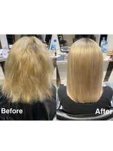 ニト(nito.)&nbsp;酸性ストレート　髪質改善トリートメント