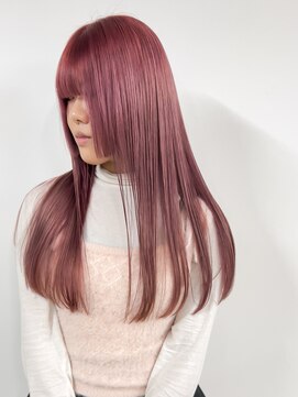 リシャルム 新保店(Re charme) ［Re Charme/近藤恭輔］ブリーチなしダブルカラー　オリーブ