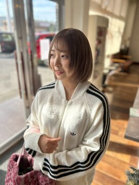 ヘアーワークス ボナ(HAIR WORKS bona.) ふんわりボブ