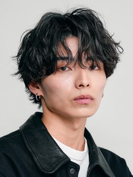 フィフス 渋谷(fifth) 渋谷波巻きツイストスパイラルシャドウルーズパーマツーブロック