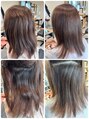 エクファヘアエステプラス 草津 栗東(ex-fa hair esthe+)&nbsp;ダメージを抑えたストレートを意識しています！