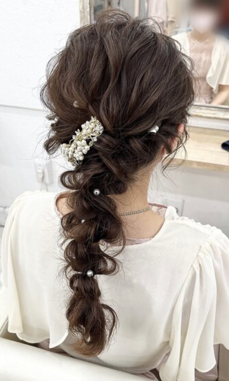 10時〜11時半予約★お呼ばれヘアセット3500円