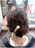 卒業式ヘアセット