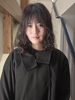 インク(ink”) ミディアムパーマ@20代30代40代50代